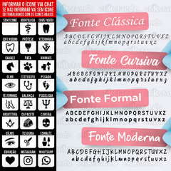 KIT de Etiquetas Instrumentais 60 unidades - loja online