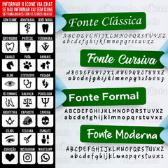 KIT de Etiquetas Instrumentais 60 unidades