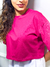 CROPPED OVERSIZED -ROSA PINK na internet