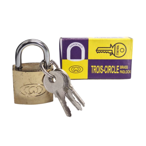 Candado Trois-circle De 25mm Con 3 Llaves