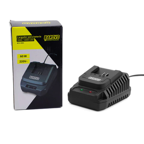 Cargador De Baterias Barovo 21 Volt Para 2000/4000 mAH Modelo "BCH-ION4"