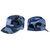 Gorro Kepi Visera Casquete De Ripstop Camuflado Urbano Azul Con Regulador