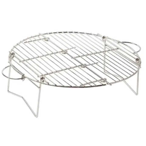 Parrilla Plegable Portátil Brogas Redonda 50cm Modelo "6002"