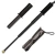 Tonfa Bastón Extensible Cachiporra Metálica Resorte Negro Con Funda De Cuerina - comprar online