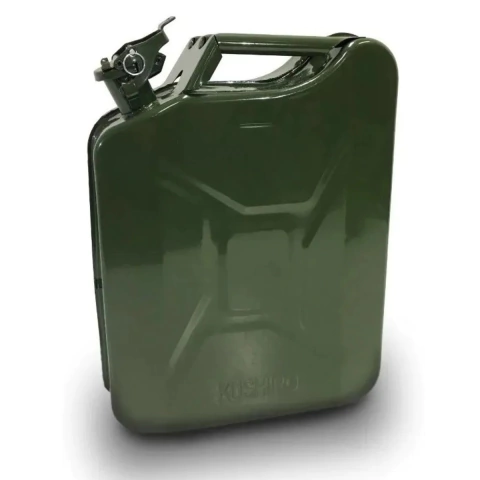 Bidón De Chapa Kushiro 10l Combustible Cierre Hermético Modelo "CJV1-10L"