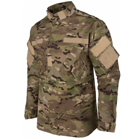 Chaquetilla De Ripstop Táctico Corte Acu Camuflado Multicam / Uca "Algodón/Poliéster"