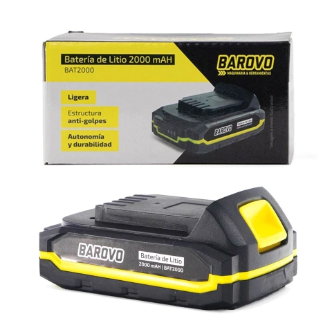 Batería Barovo De Litio 2000 Mah "BAT2000"