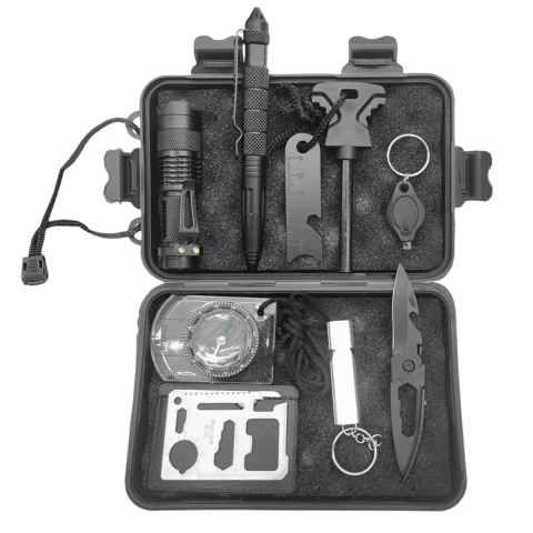 Kit Táctico De Supervivencia 8 En 1 Camping Multifunción Modelo "2500-1" - comprar online
