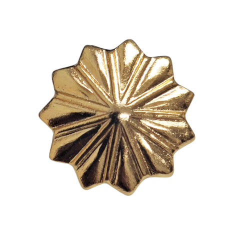 Distintivo/pin Metálico Estrella Oficial Plateada / Dorada