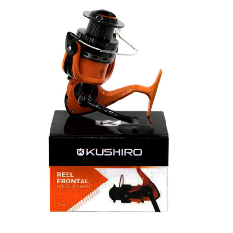Reel Frontal Kushiro De Pescar 5 Ruleman Modelo "Uruguay-6000"