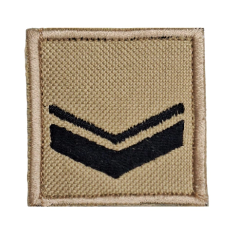 Parche Bordado Jerarquía Fuerza Aérea "Cabo"