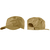 Gorro Kepi Visera Casquete De Ripstop Liso Beige/Arena Con Regulador