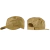 Gorro Kepi Visera Casquete De Ripstop Liso Beige/Arena Con Regulador