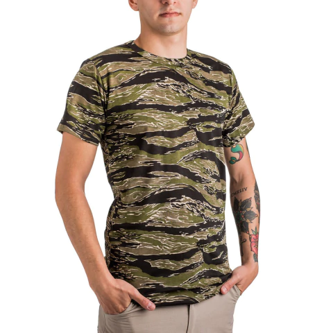 Remera Camuflada Tiger / Manga Corta - comprar online