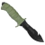Cuchillo Táctico Yarará Modelo "Aviador" Con Funda Y Accesorio