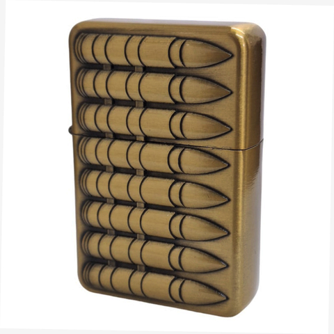 Encendedor Tipo Zippo Labrado 3D "Balas" A Bencina - comprar online