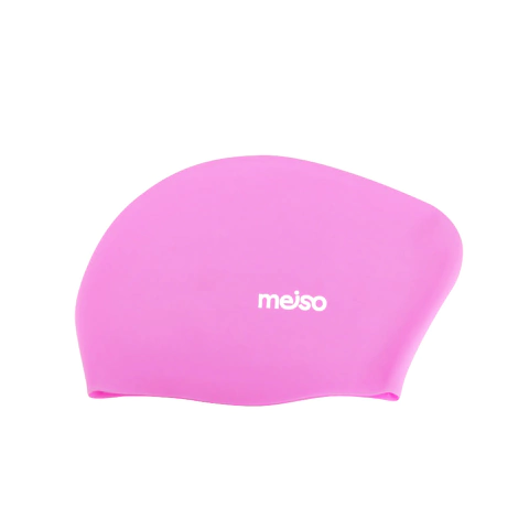 Gorro De Natación Meiso Modelo "DGNPLRS" Para Pelo Largo De Silicona