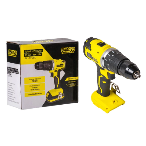Taladro Percutor Inalámbrico Barovo De 13mm "BIL- TP13BL"