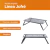 Parrilla La Bigornia Plegable Portatil Con Funda/ Palita/ Atizador/ Tabla Modelo "LB0037-00"