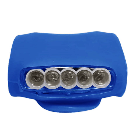 Linterna Para Bicicleta Klik Modelo "SD-BIK03" Grande Con 5 Leds