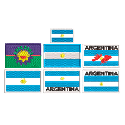 Argentina Flag Design Matrix - buy online