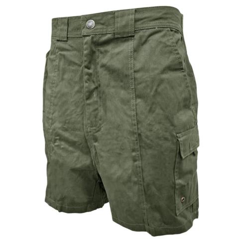 Bermuda Tipo Short De Gabardina Con Cintura Elastizada - comprar online