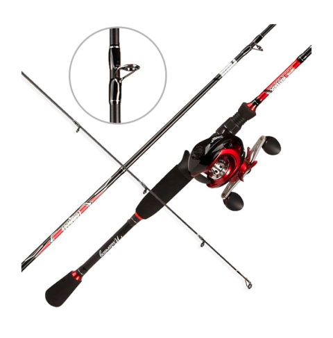 Caña Waterdog 1.98 mts combo tempest l manija derecha