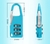 Imagen de Candado Cuadrado Con Clave De 3 Combinaciones Resistente Ultra Liviano X1