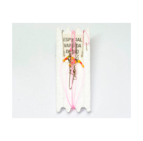 Linea Surfish Especial Rio Con 2 Anzuelos Nro 4