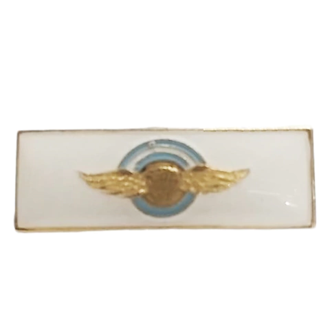 Distintivo Metálico Insignia Barra De Merito Emblema Paracaidista Dorado