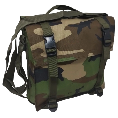 Bolso Morral Cuadrado Con Una Divisiones