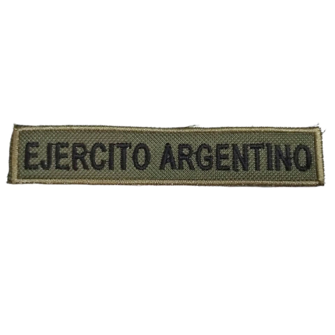 Escudo Bordados Tira De Ejercito Argentino Militar - comprar online