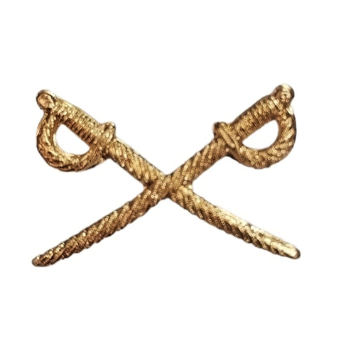 Distintivo Metálico Montada Sables Cruzados