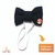 Laço Pet Tiara Ou Gravata Com Regulagem Preto