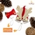 Fantasia De Natal Pet Com Gorro de Rena E Laço Regulável