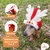 GORRO PET RENA FANTASIA DE NATAL CACHORRO COM REGULAGEM
