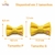 Laço Pet Tiara Ou Gravata Com Regulagem Amarelo