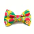 Laço Pet Tiara ou Gravata com Regulagem Estampa Melancia Amarelo