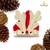 GORRO PET RENA FANTASIA DE NATAL CACHORRO COM REGULAGEM
