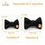 Laço Pet Tiara Ou Gravata Com Regulagem Preto