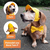 Kit Boné Pet com Laço A Prova D'Água Impermeável Piscina Mar