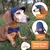 Kit Boné Pet com Laço Tiara ou Gravata Azul Marinho