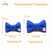 Laço Pet Tiara Ou Gravata Com Regulagem Azul Royal