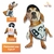 Fantasia Pet Halloween Fantasma Bandana com Boné
