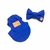 Kit Boné Pet com Laço Tiara ou Gravata Azul Royal