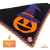 Fantasia Pet Halloween Abóbora Bandana com Chapéu de Bruxa