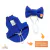 Kit Boné Pet com Laço Tiara ou Gravata Azul Royal