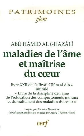 MALADIES DE L'AME ET MAITRISE DU COEUR