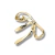 Broche laço dourado - comprar online