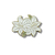 Broche pin lirio branco